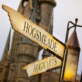 Wizarding World of Harry Potter Sign